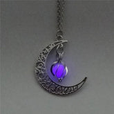 Illumionous Moon Pendant - Downtown Girl
